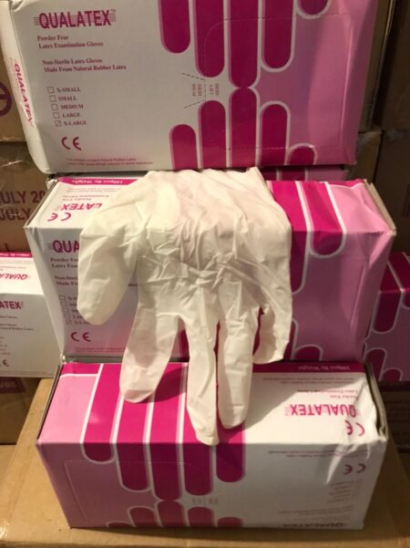 ⁦جوانتي لاتيكسى ماليزى | latex gloves⁩ - الصورة ⁦2⁩